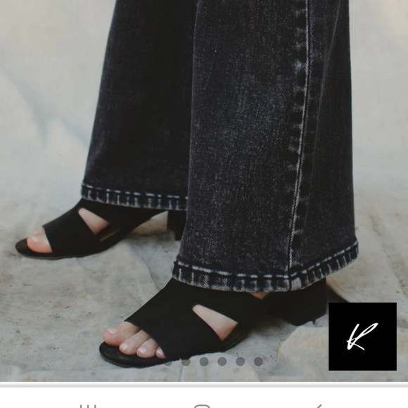 Kancan black flare jeans - Picture 4 of 6